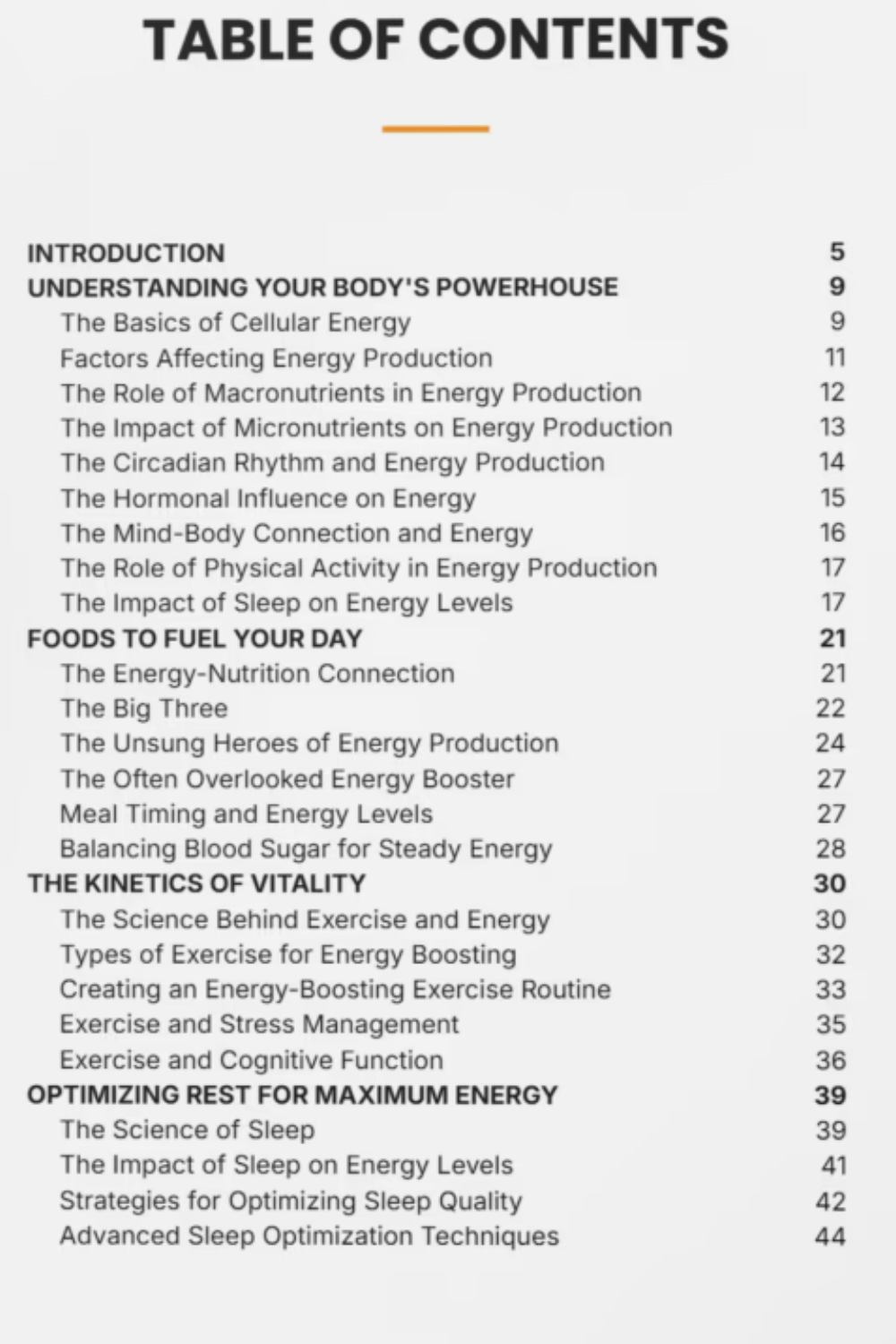 Natural Energy Boost