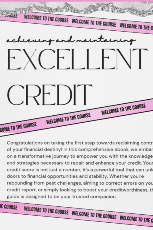 A Girl’s Guide to Good Credit