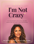 I'm Not Crazy | 30-Day Perimenopause Symptom Tracker for Women Over 40